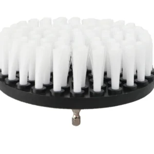 Cepillo blanco blando limpieza tapiz para Taladro 3,5" | 4" | 5" | 6"