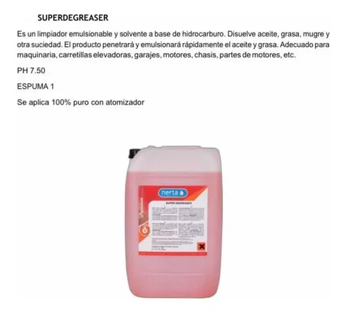 Super Degreaser - Nerta | 5L - Imagen 2
