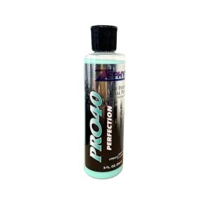 Pro40 Lustrador de metales cromo, acero inoxidable, aluminio, latón, cobre, plata y magnesio - Zephyr | 473ml