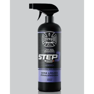 Step 3 - Cera Líquida Finalizadora Booster - Dimension Car Care | 500ml
