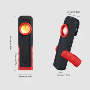 Luz de inspección Scan USB con 3 modalidades linterna con gancho e imán
