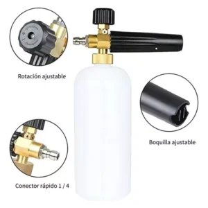 Cañón Snow Foam Lance 1L. con acople Rápido