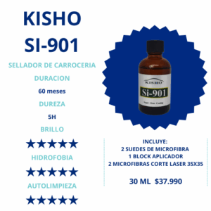 Kit Si-901 Sellador Cerámico 5H - Kisho 30ml | 60ml