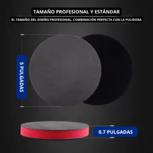 Clay Disc Pad Grado medio 5″ 125mm
