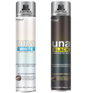 UNA Blanco/Negro - Cera Sintética en aerosol - Alcance | 400ml