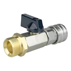 Adaptador M22 con interruptor para manguera con acople rápido - 14mm