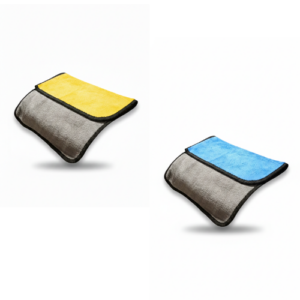 Paño Microfibra 30x30 Amarillo | Azul
